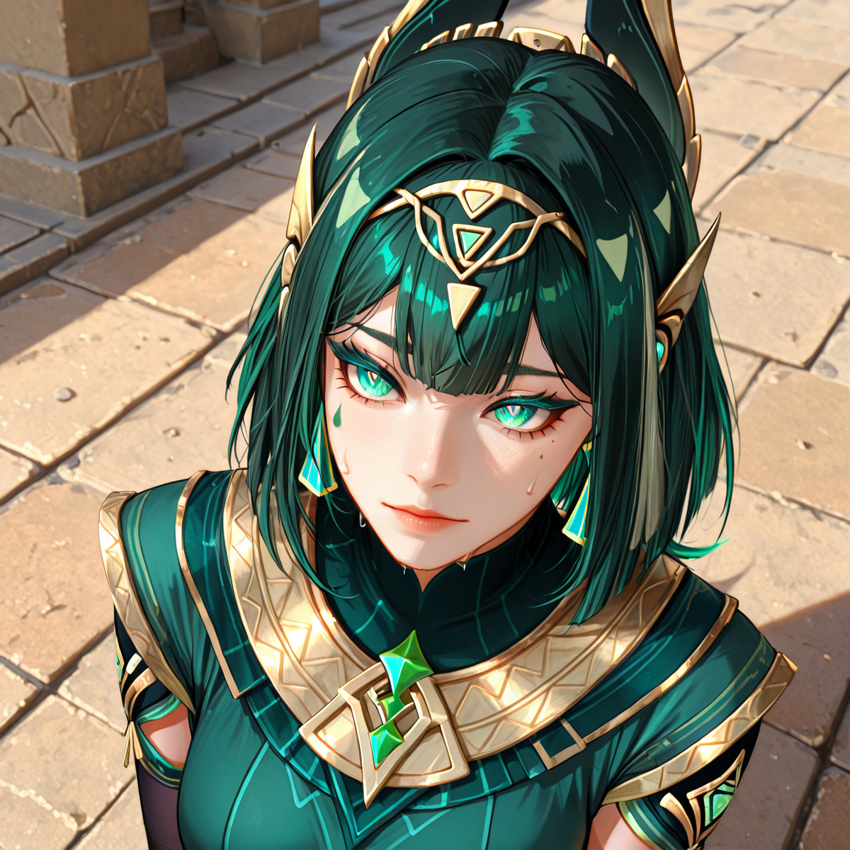 ネフェル(原神)-pixiv插画-作品交流服务