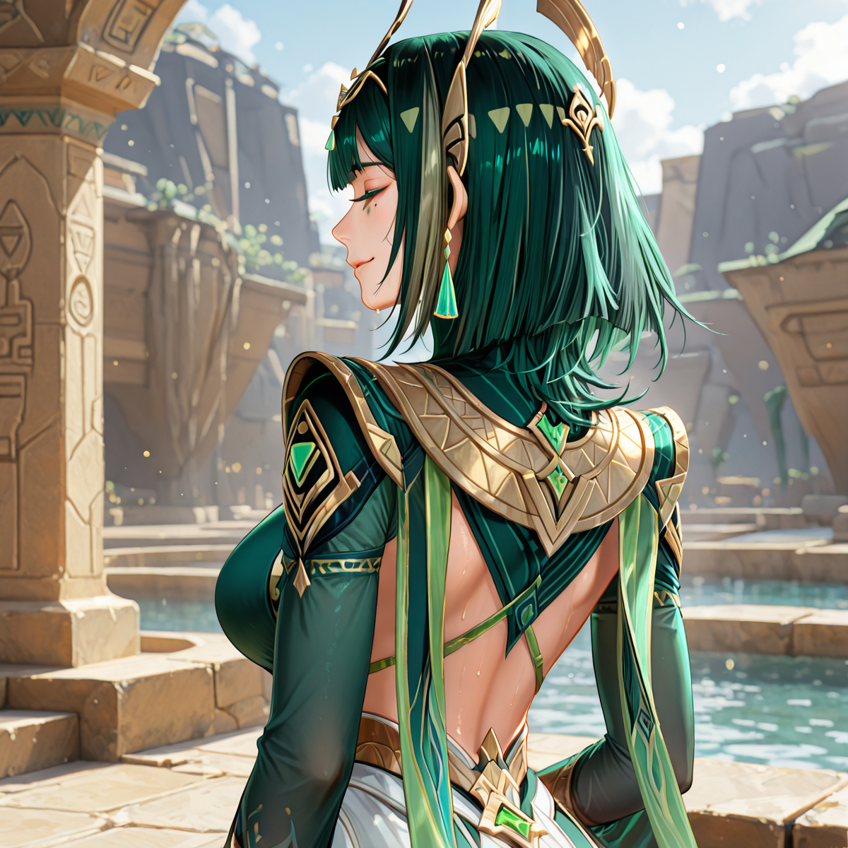 图片[6]-ネフェル(原神)-pixiv插画-作品交流服务