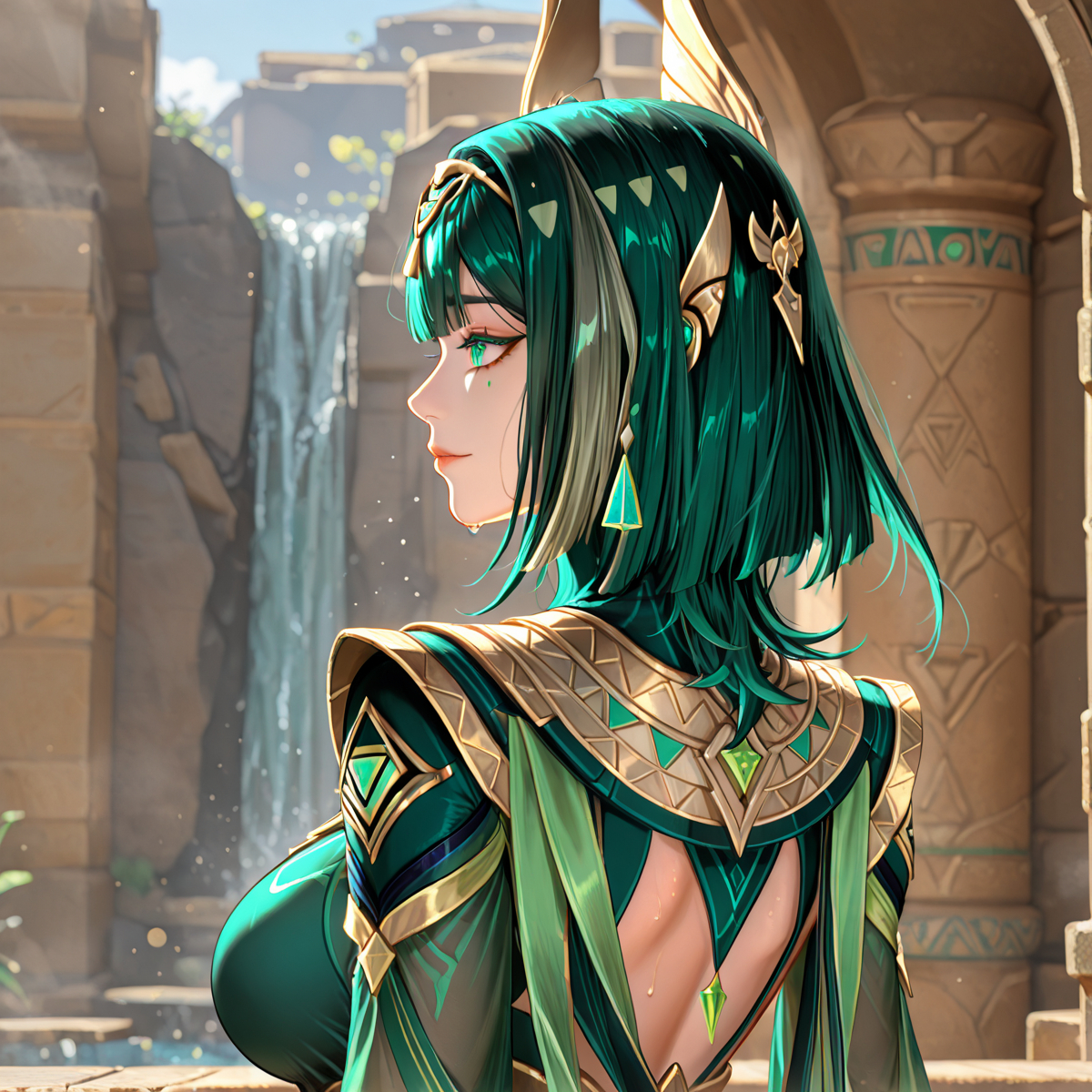 图片[7]-ネフェル(原神)-pixiv插画-作品交流服务