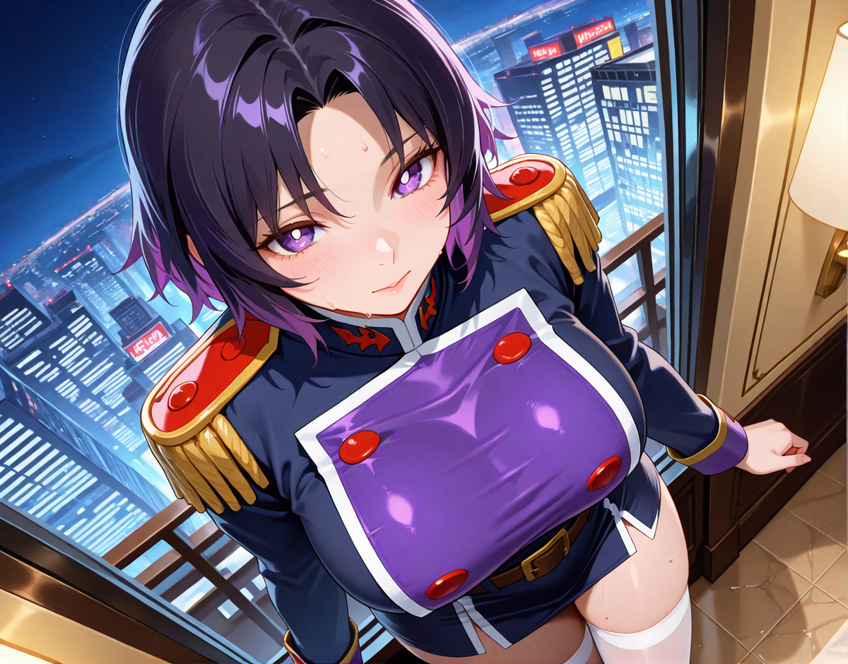 蝦夷夜雲女の子-pixiv插画-作品交流服务