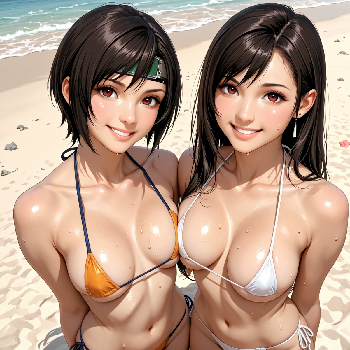 图片[7]-Yuffie Kisaragi and Tifa Lockhar-pixiv插画-作品交流服务