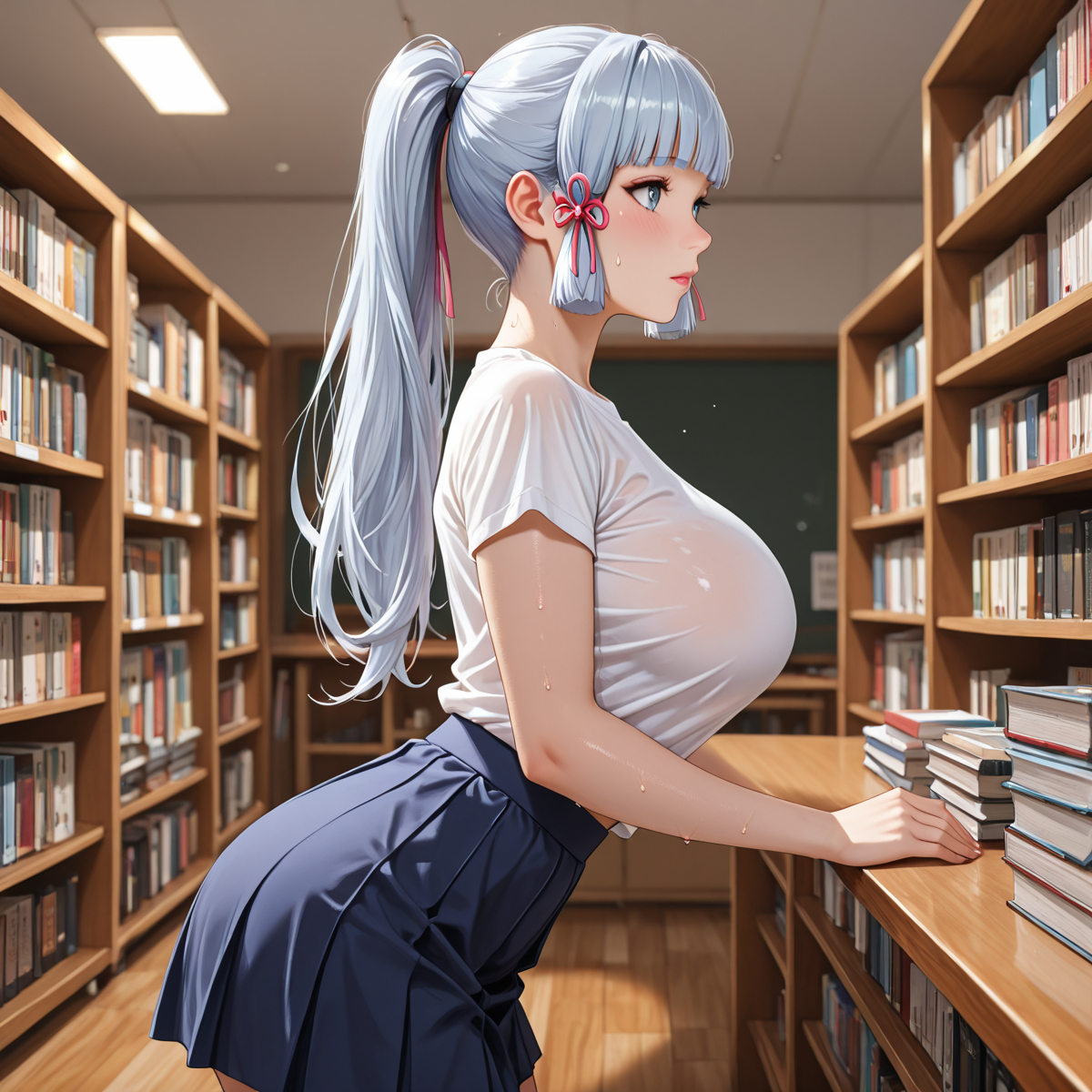 神里綾華-pixiv插画-作品交流服务