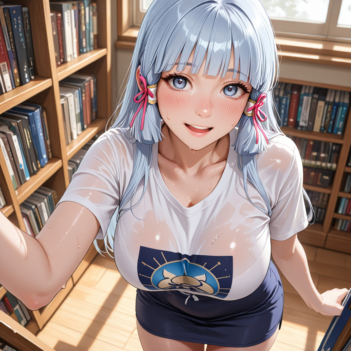 神里綾華-pixiv插画-作品交流服务