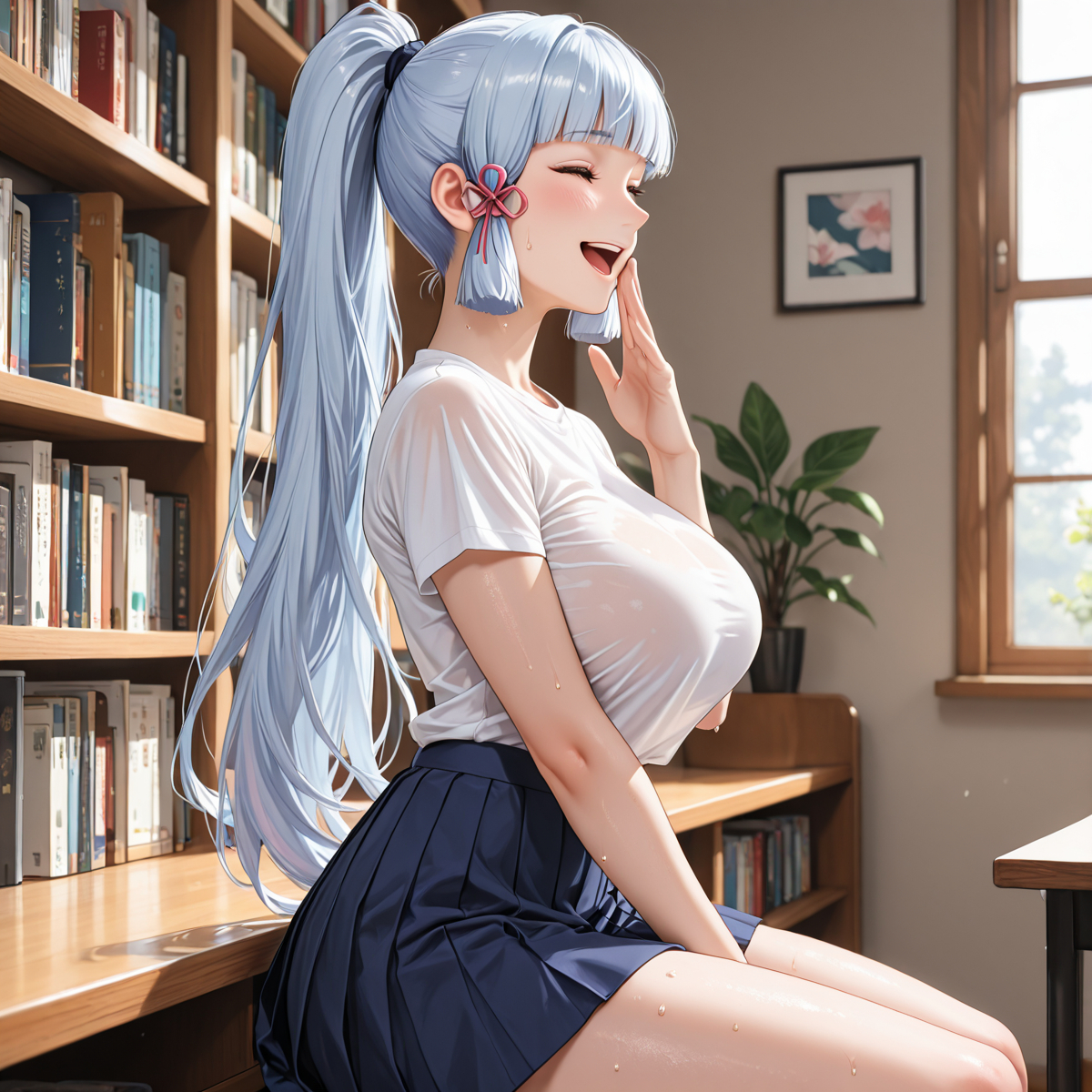 神里綾華-pixiv插画-作品交流服务