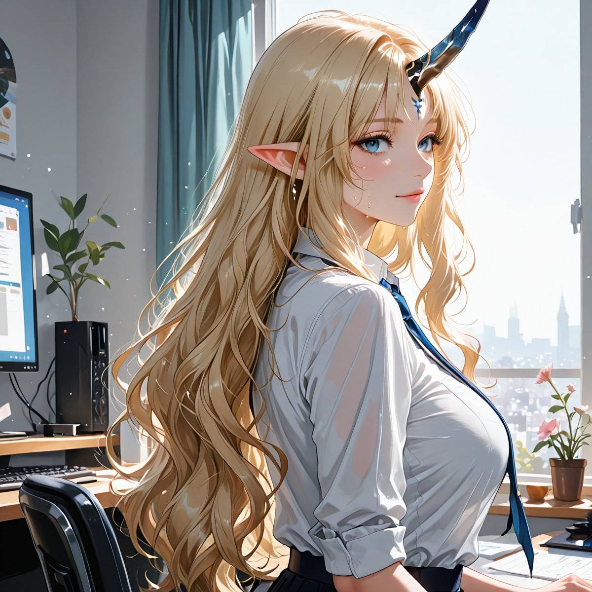 Fleudelys  WutheringWaves-pixiv插画-作品交流服务