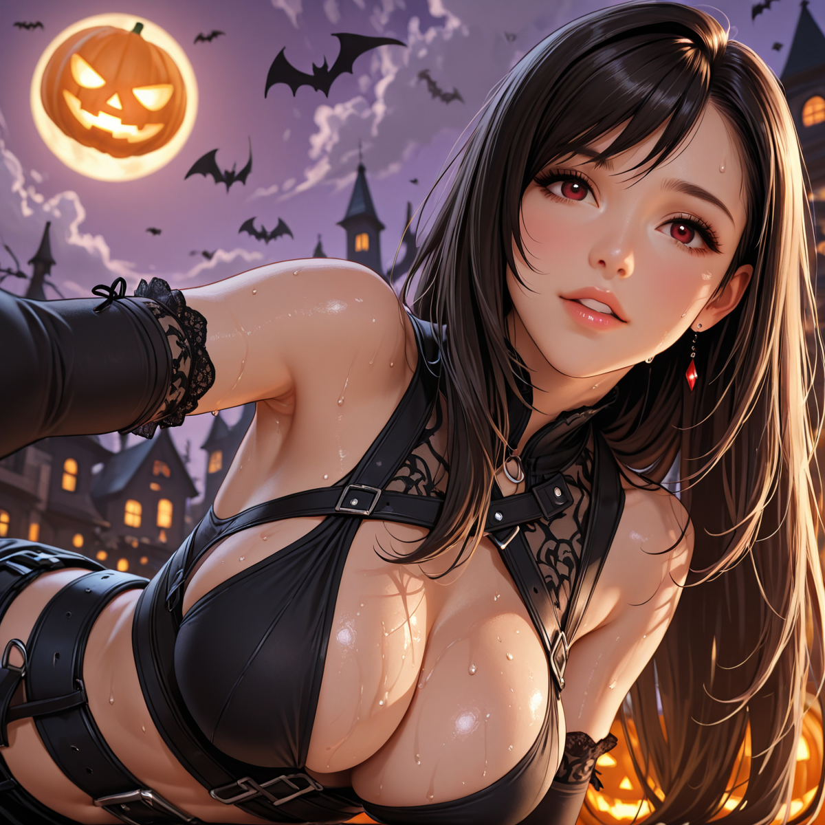 图片[5]-ティファ・ロックハート halloween-pixiv插画-作品交流服务
