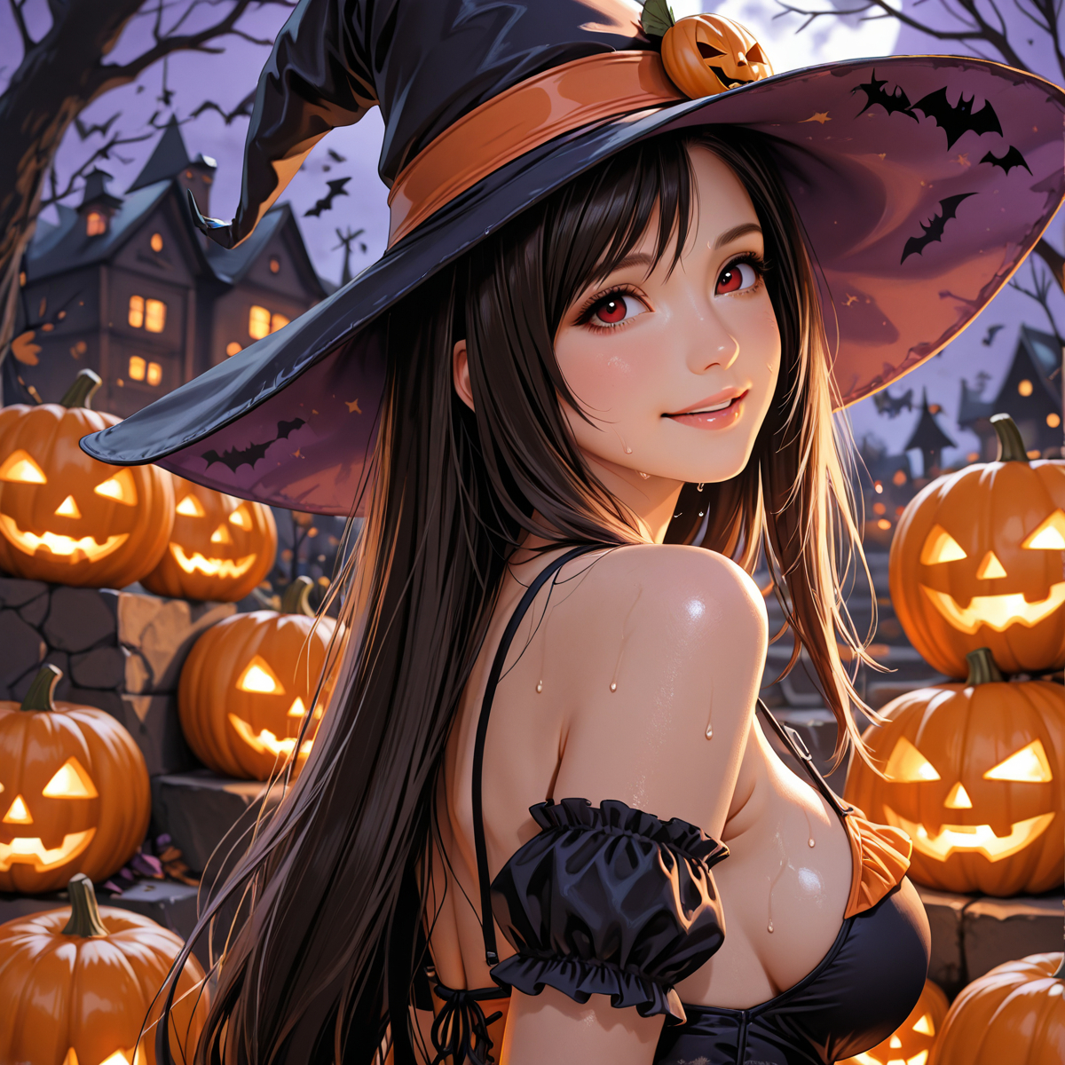 图片[6]-ティファ・ロックハート halloween-pixiv插画-作品交流服务