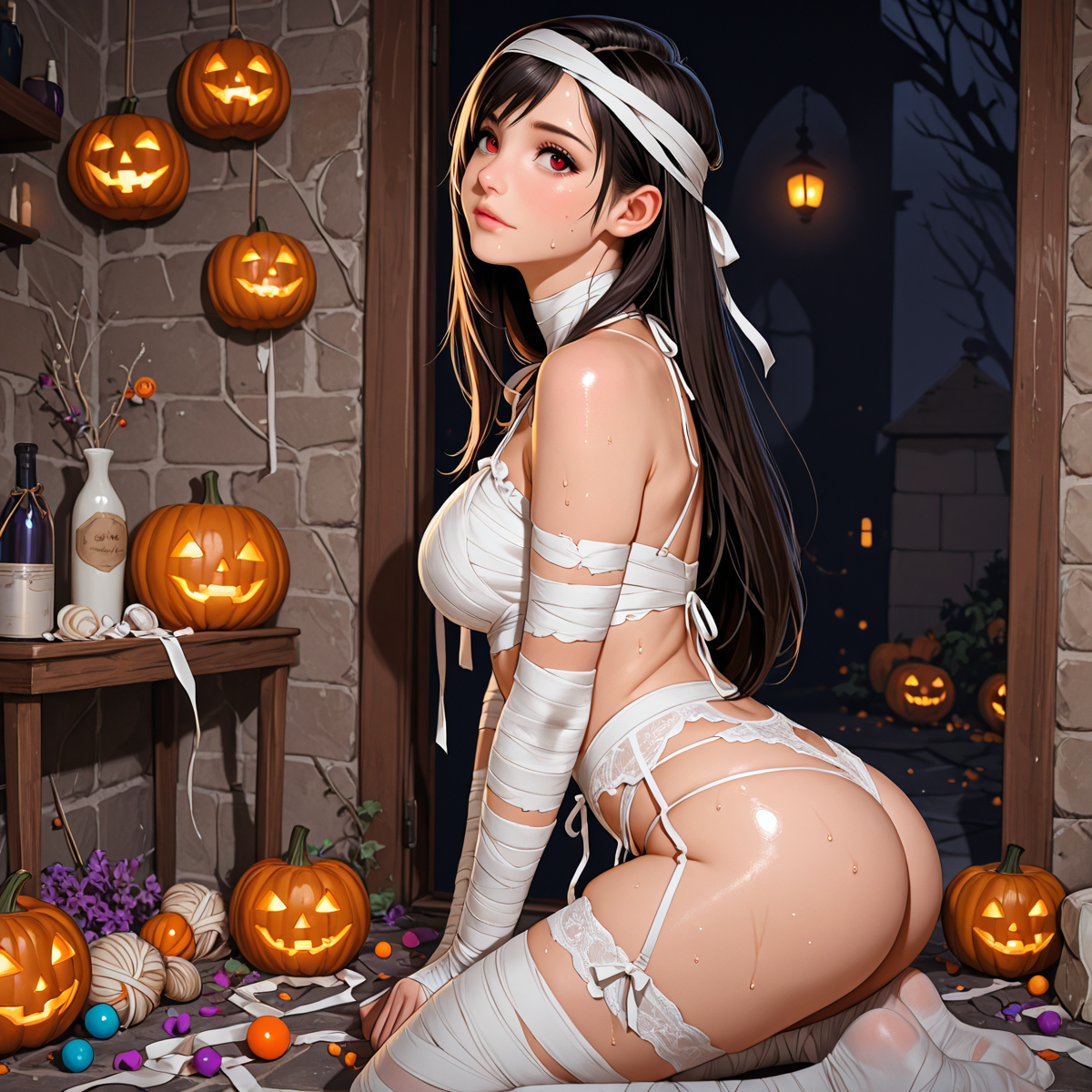 ティファ・ロックハート-pixiv插画-作品交流服务