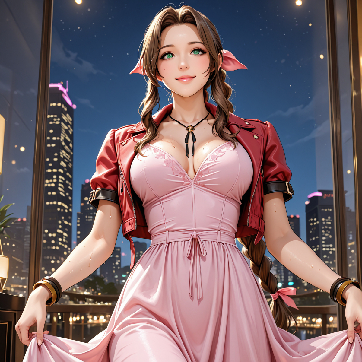 图片[14]-Aerith Gainsborough-pixiv插画-作品交流服务