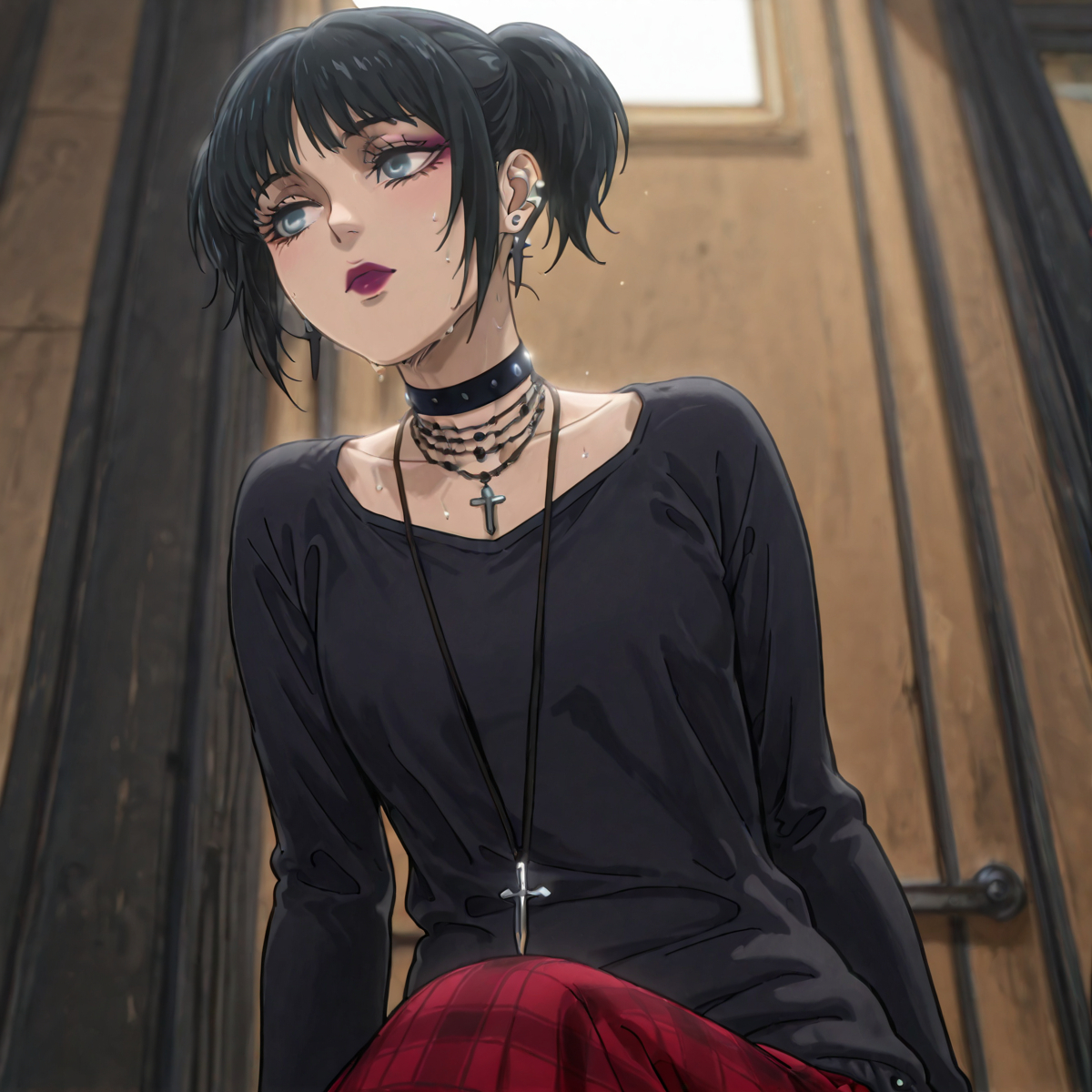 Goth_Mikasa-pixiv插画-作品交流服务