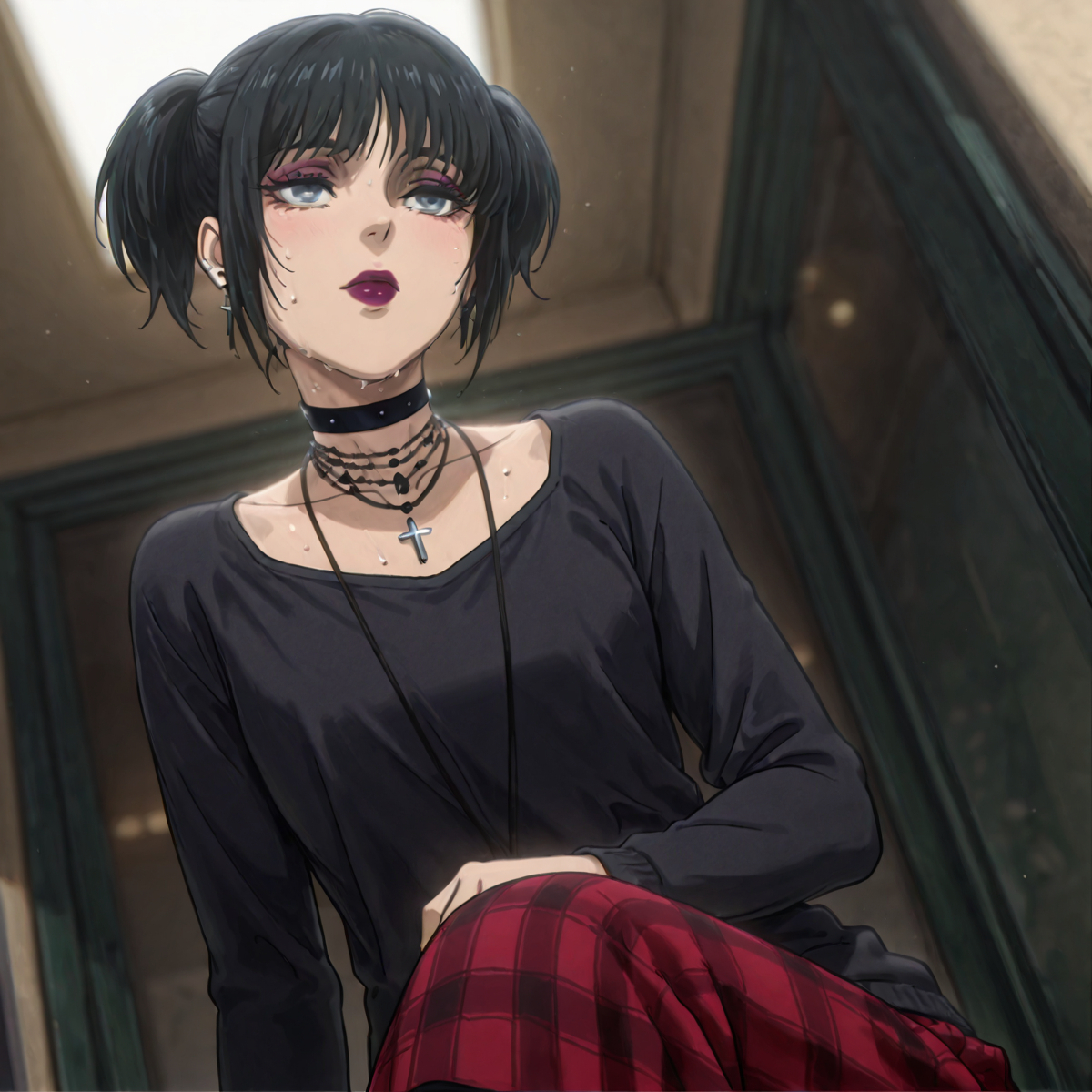 Goth_Mikasa-pixiv插画-作品交流服务