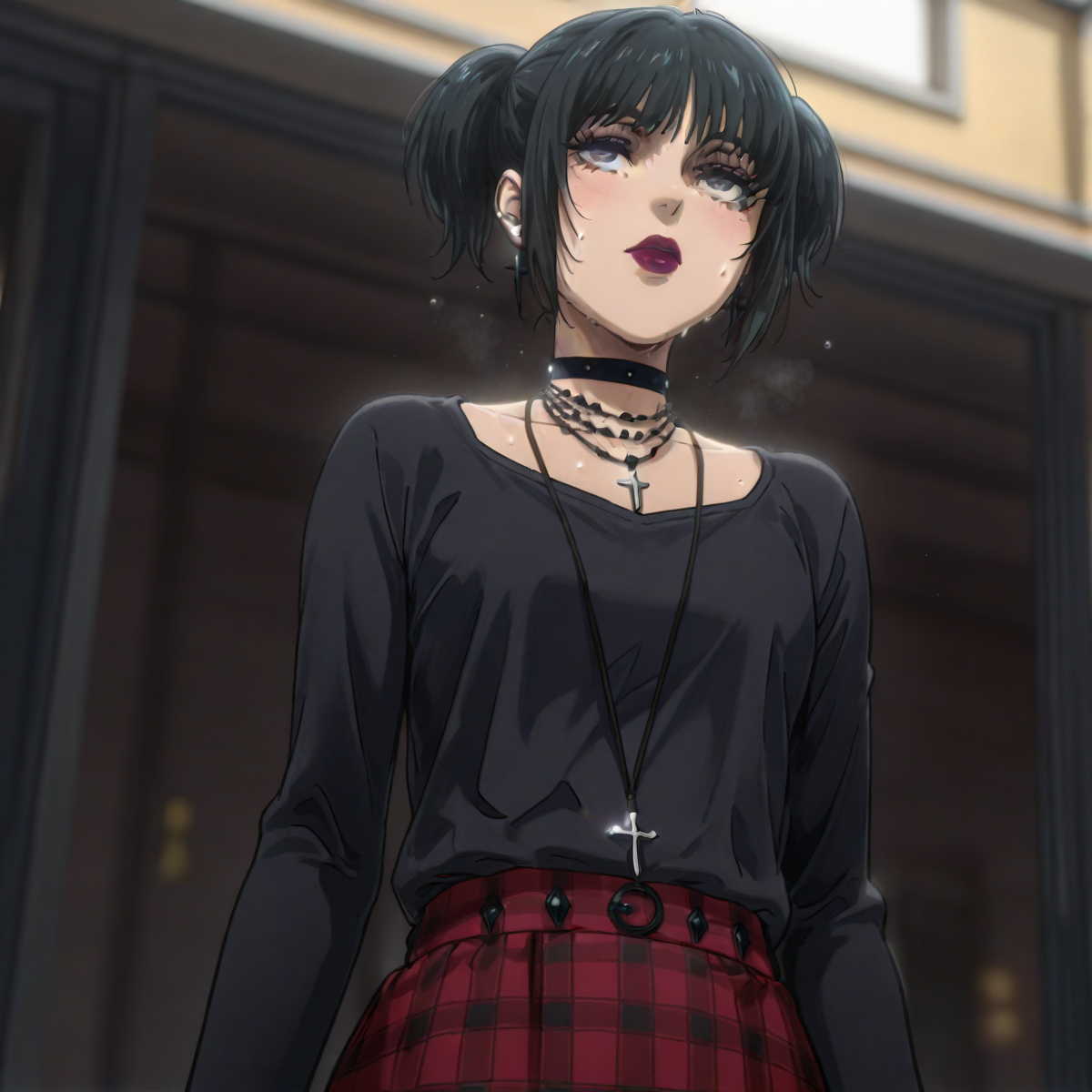 Goth_Mikasa-pixiv插画-作品交流服务