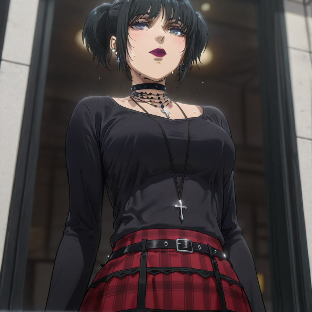 Goth_Mikasa-pixiv插画-作品交流服务