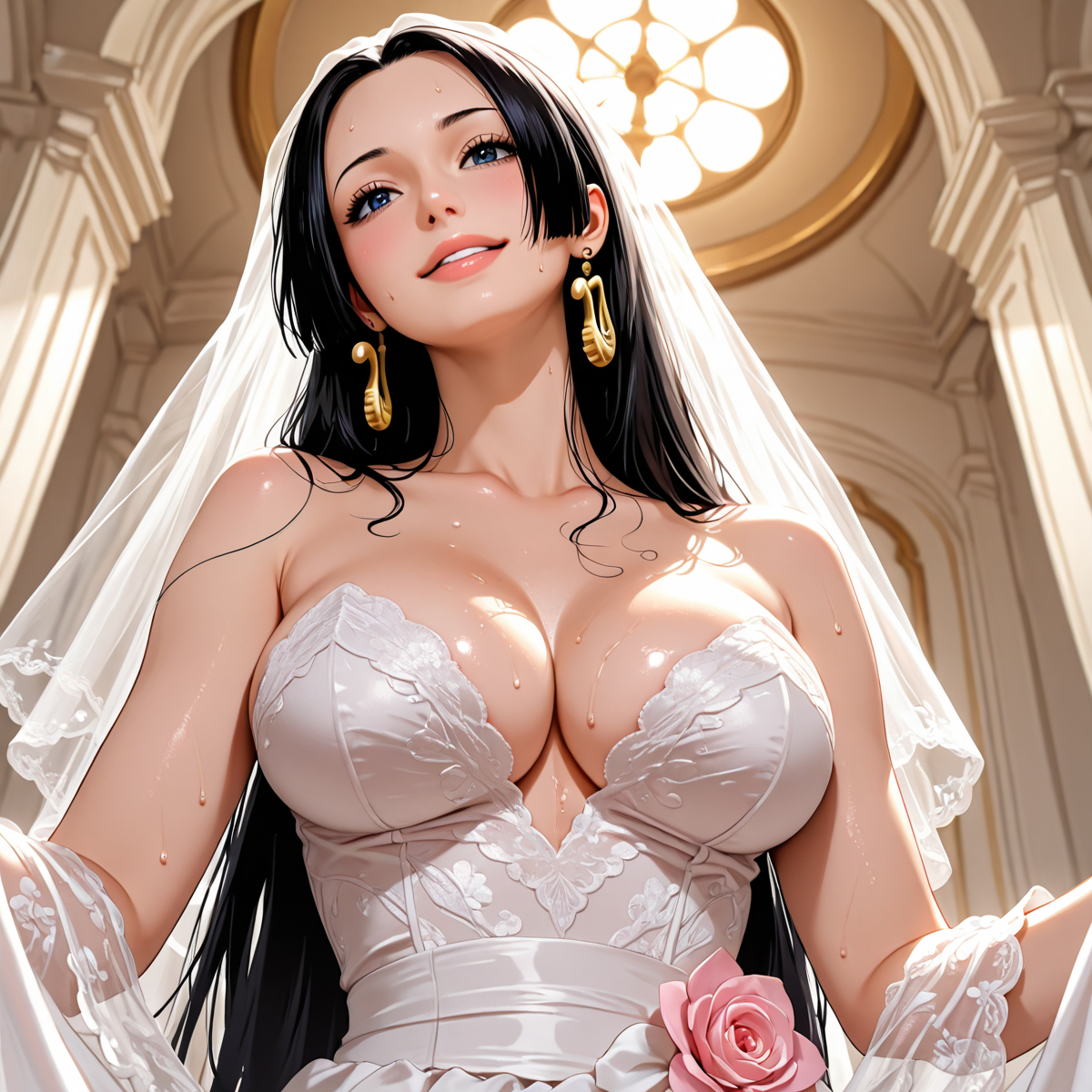 图片[5]-ボア・ハンコック-pixiv插画-作品交流服务