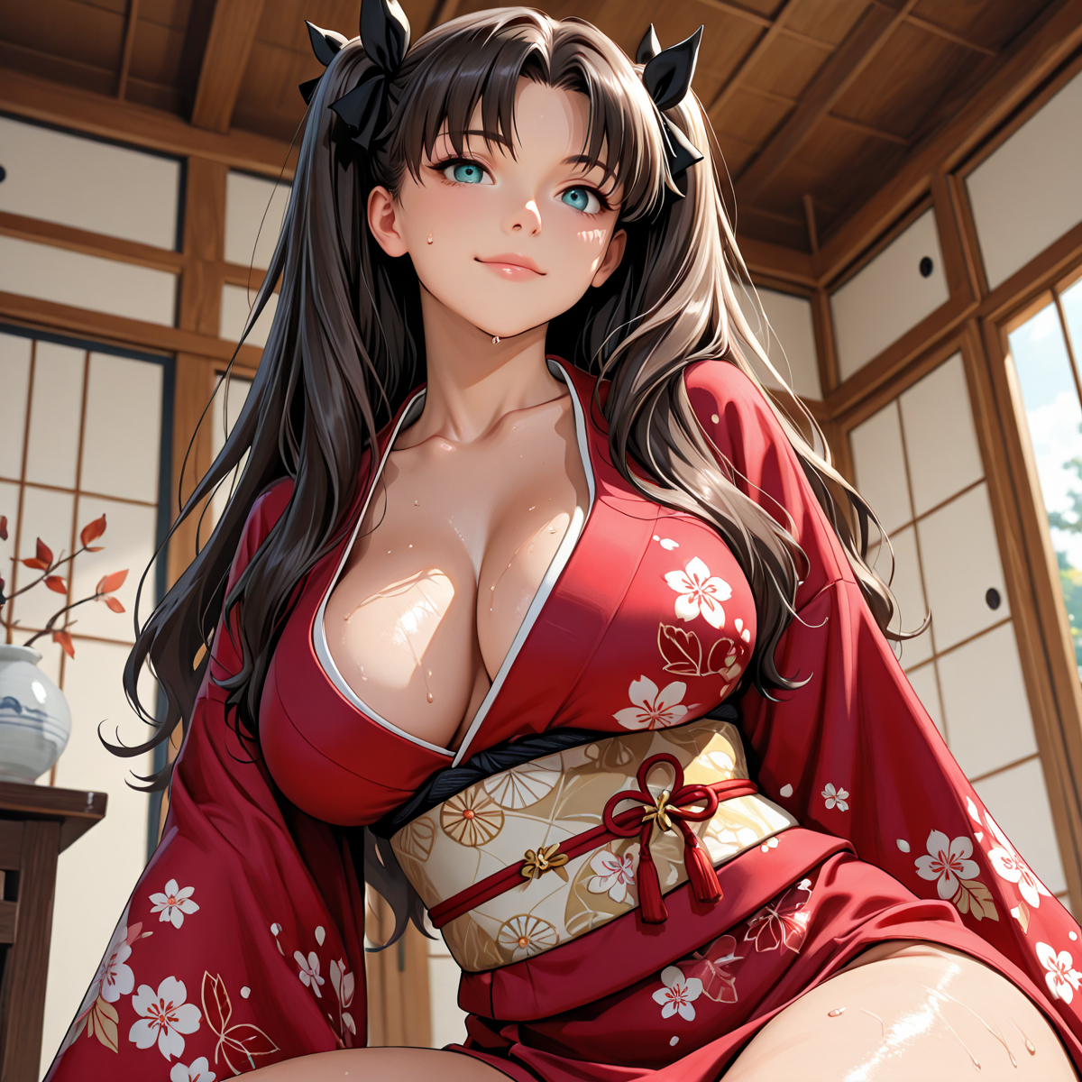 遠坂凛-pixiv插画-作品交流服务