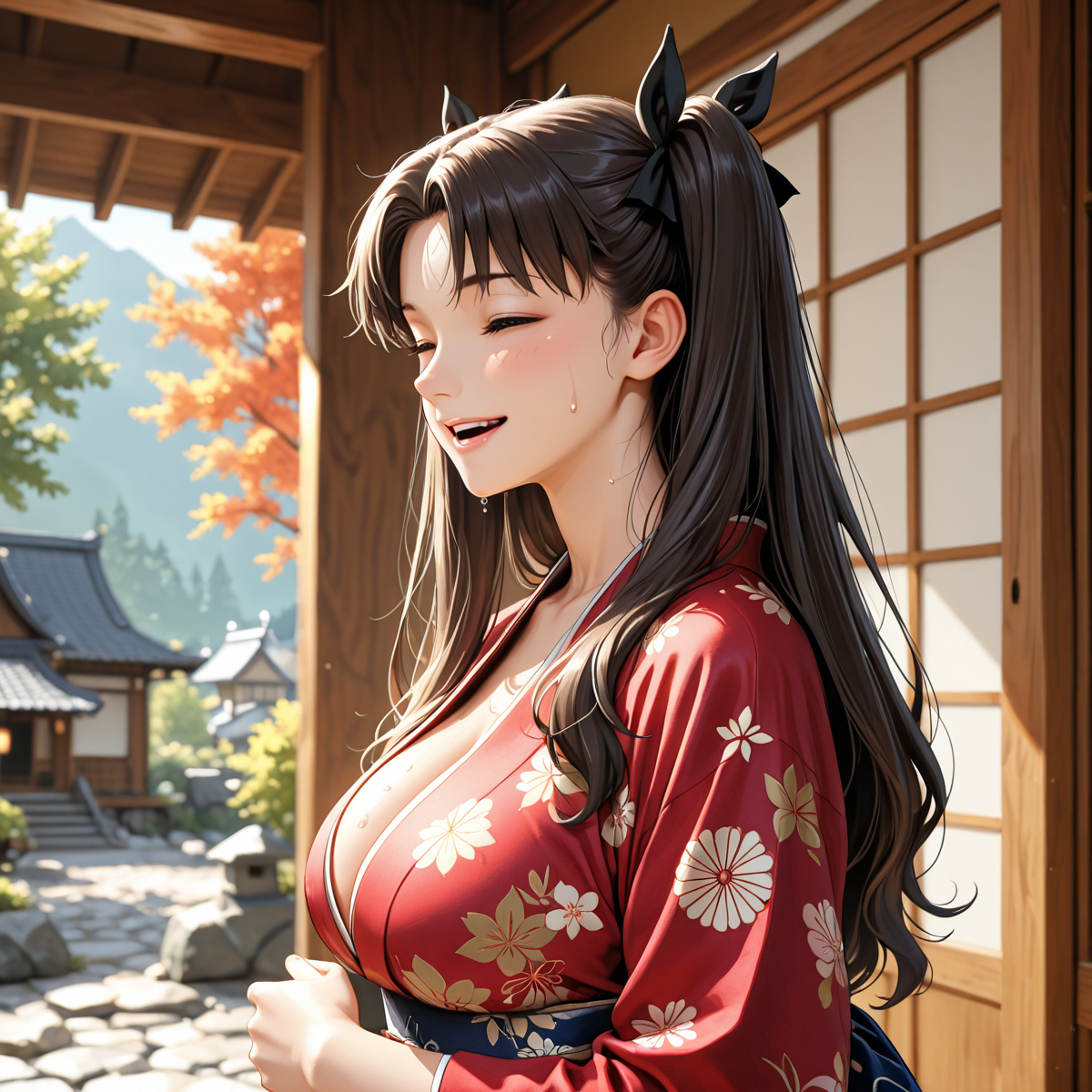 遠坂凛-pixiv插画-作品交流服务