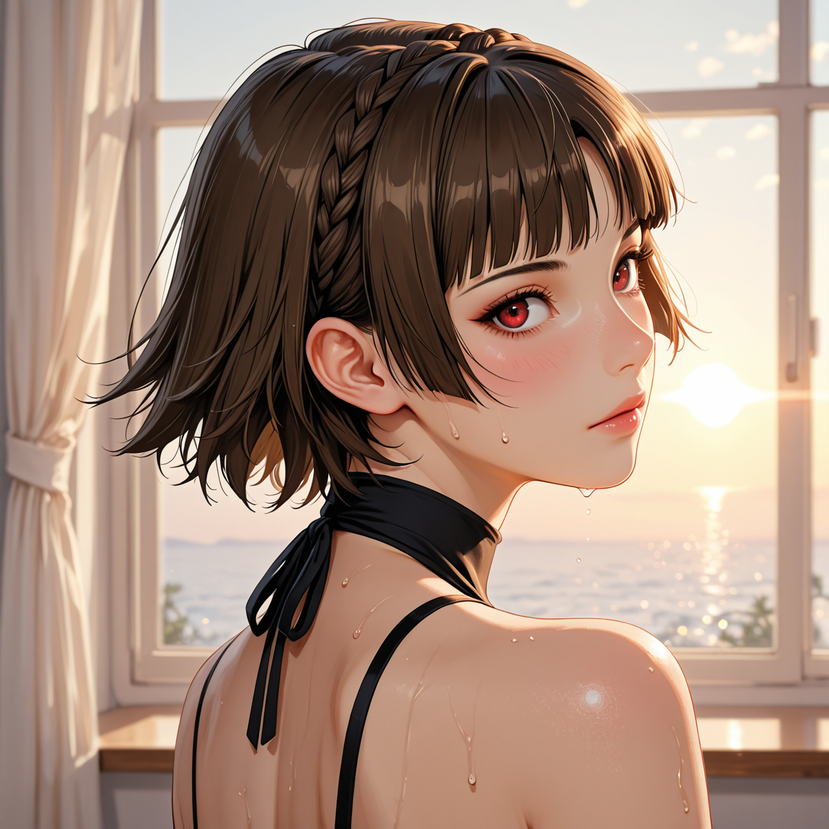 niijima makoto-pixiv插画-作品交流服务