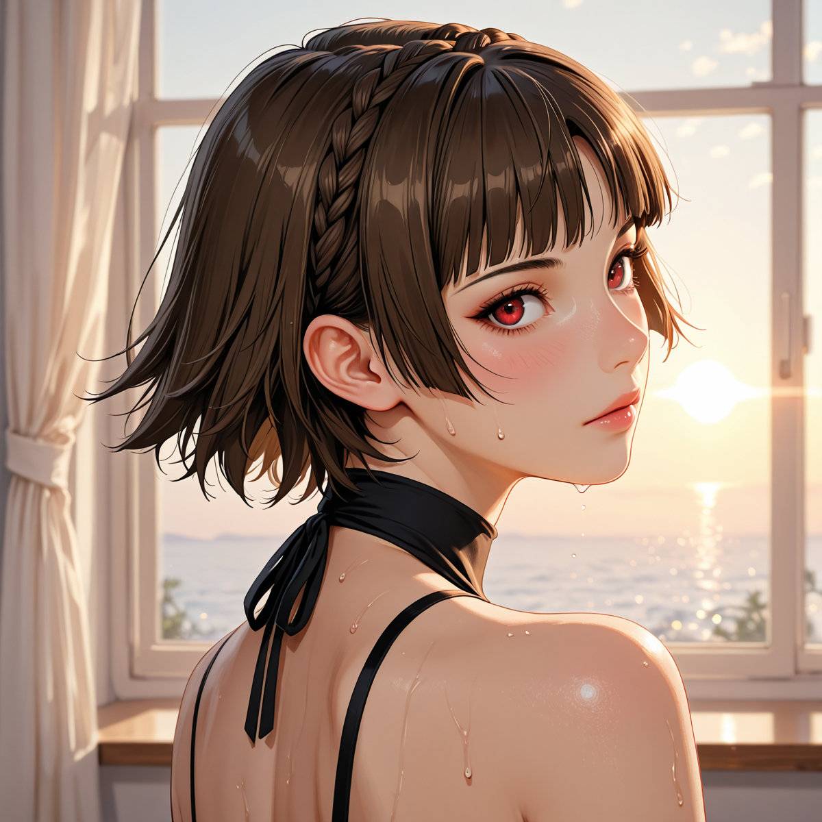 niijima makoto-pixiv插画-作品交流服务