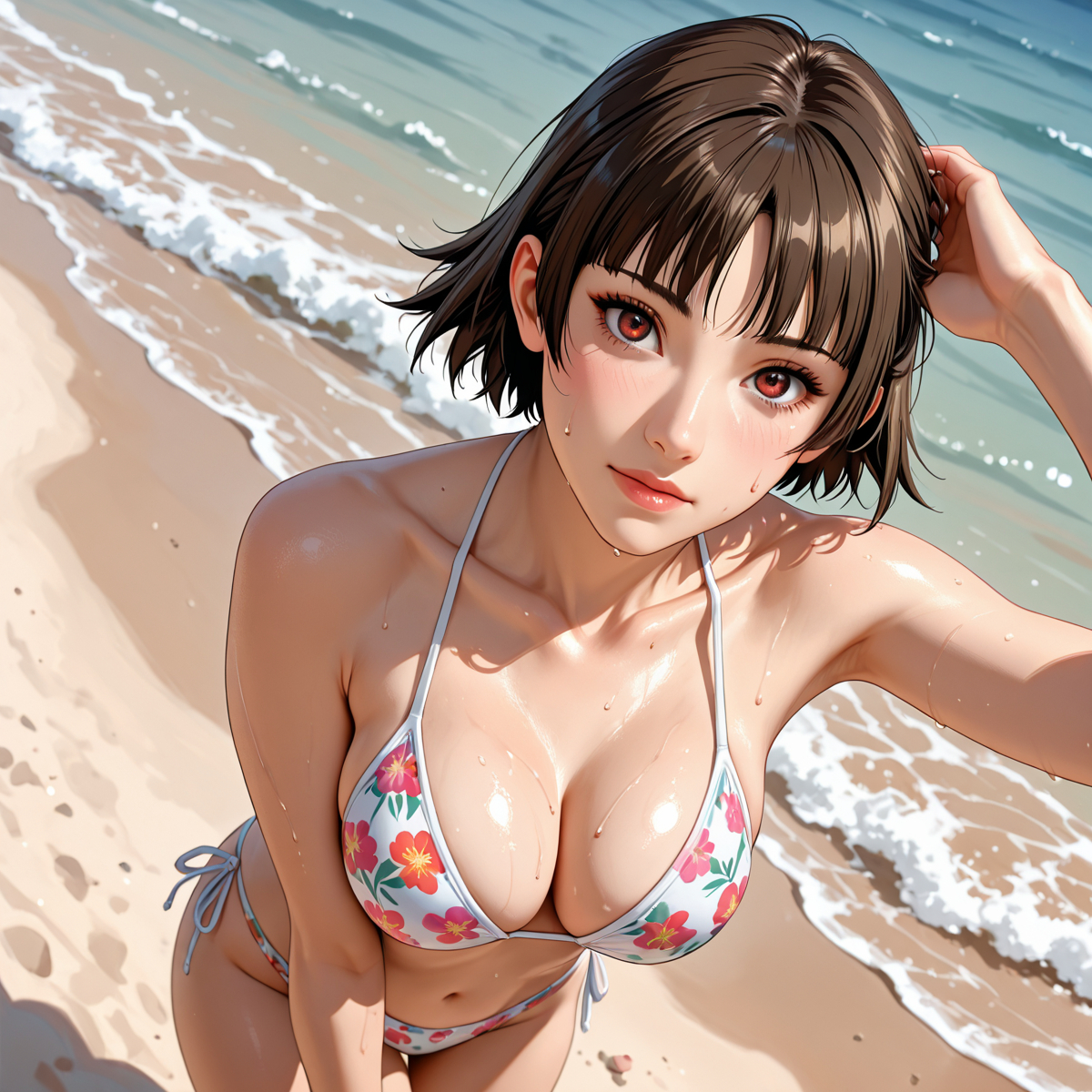 niijima makoto-pixiv插画-作品交流服务