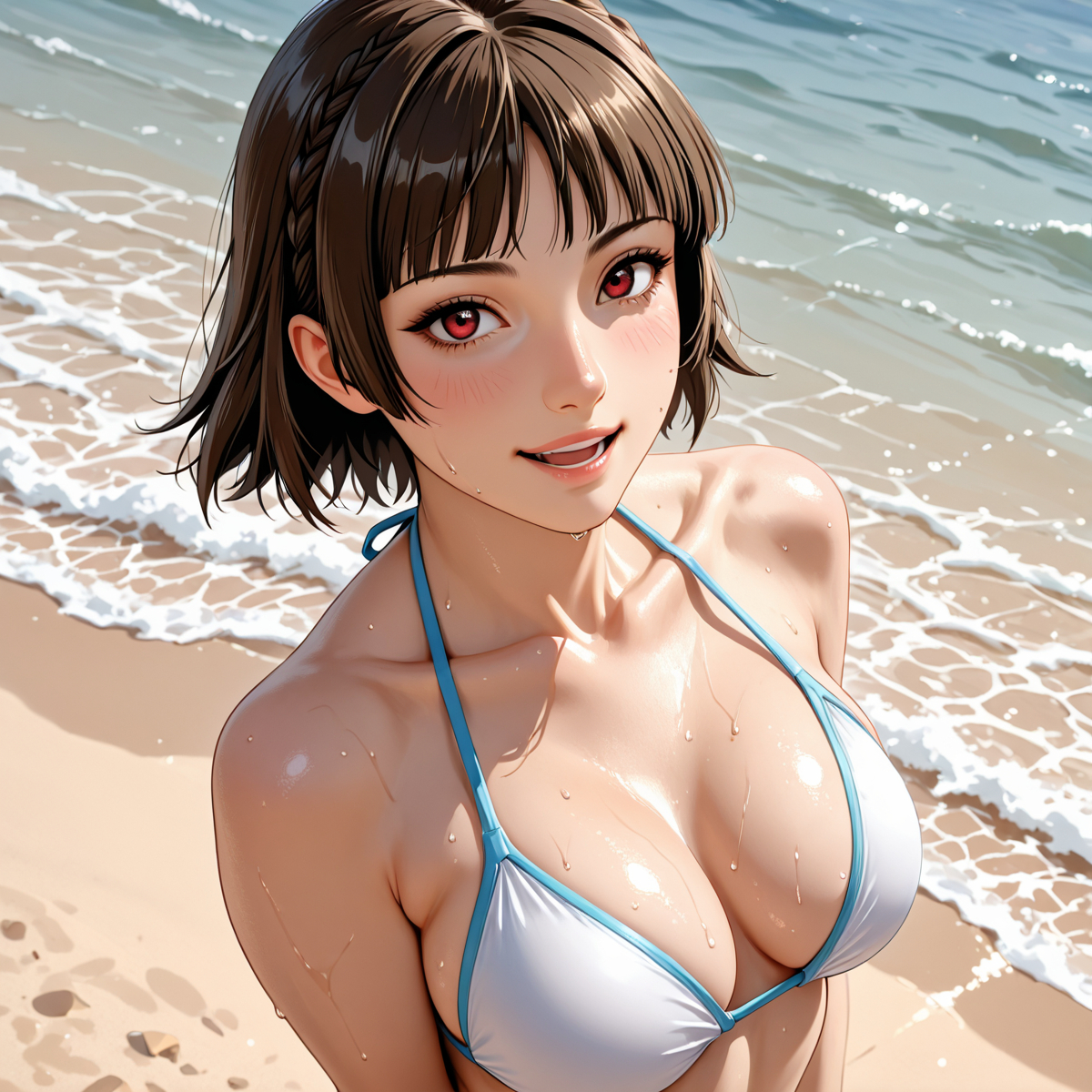 niijima makoto-pixiv插画-作品交流服务