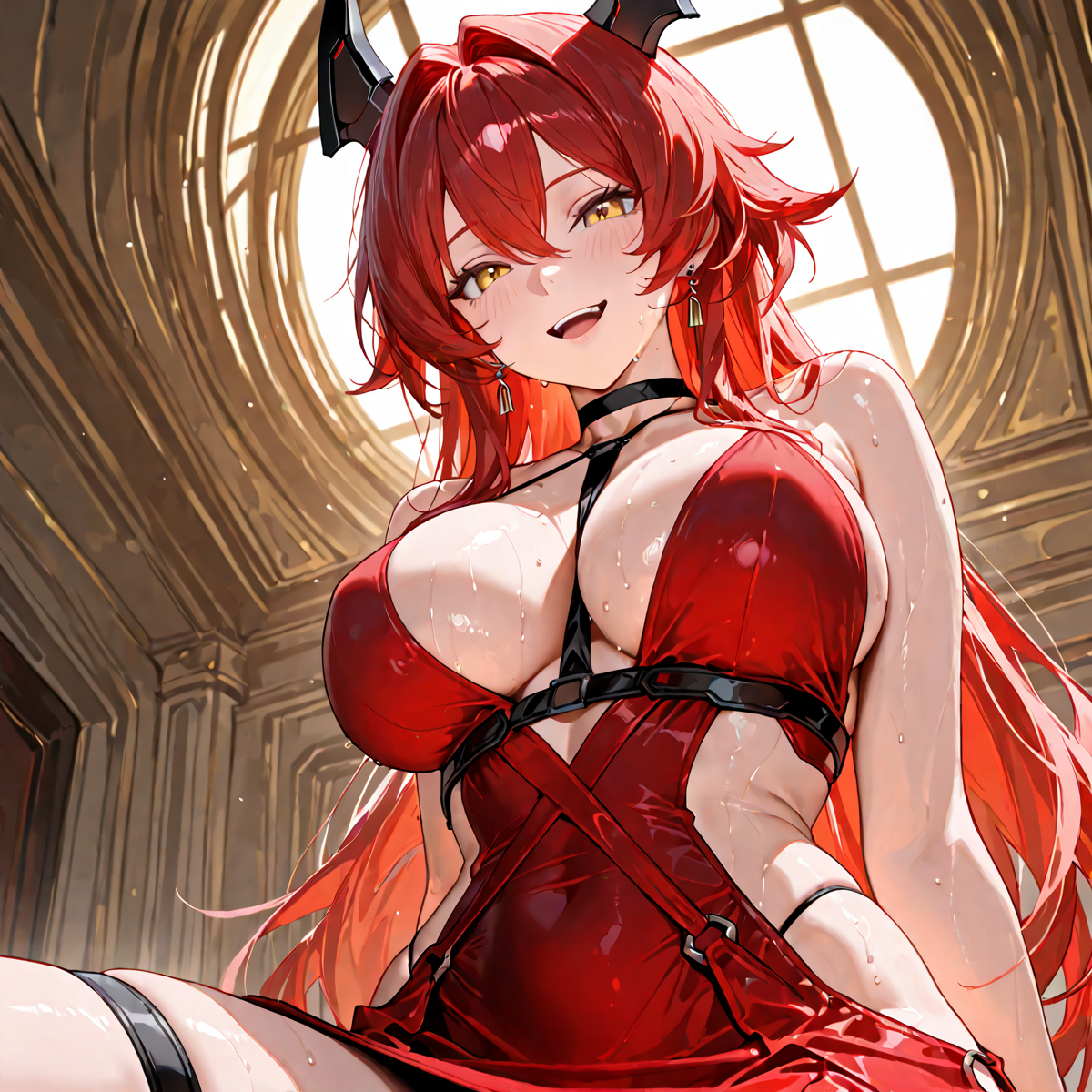 Hood Nonsense Red-pixiv插画-作品交流服务