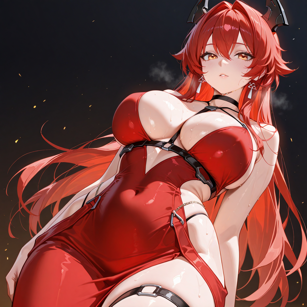 Hood Nonsense Red-pixiv插画-作品交流服务