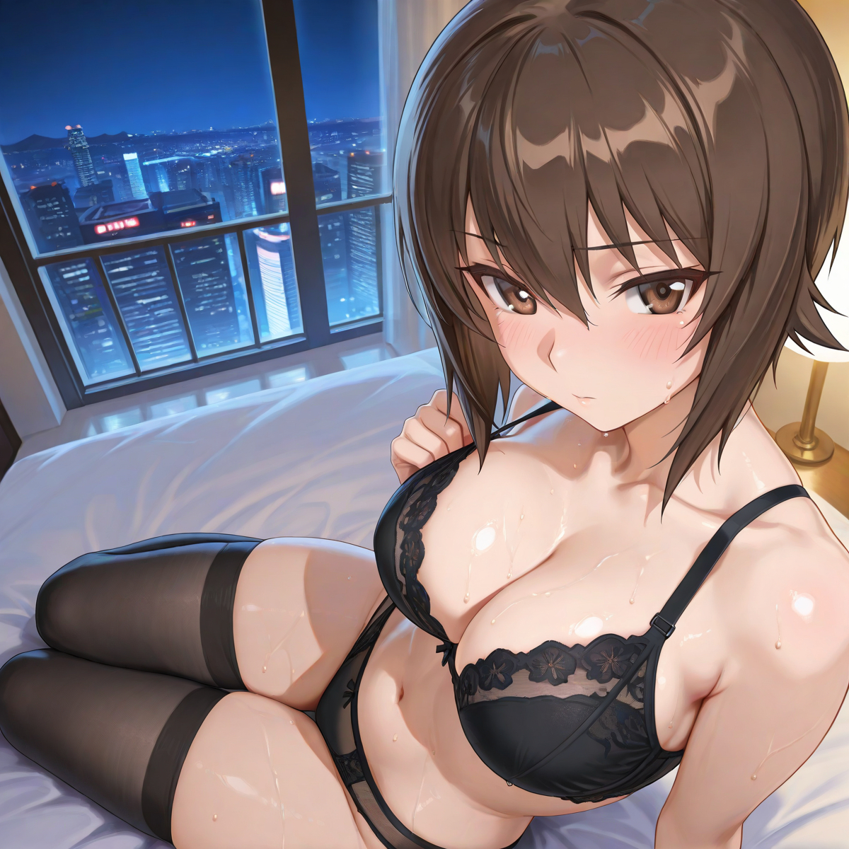 nishizumi maho-pixiv插画-作品交流服务