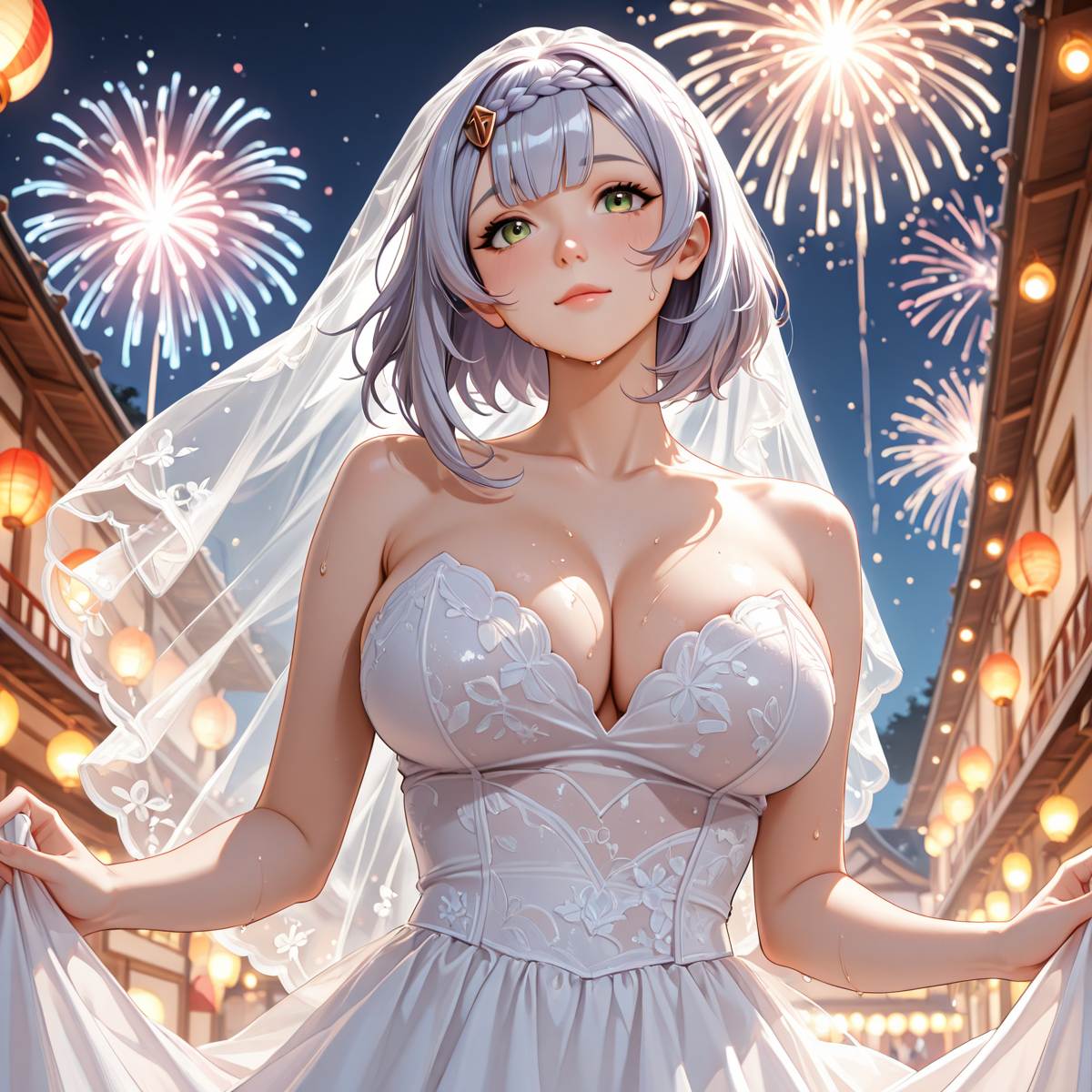 Noelle ( New Year)-pixiv插画-作品交流服务