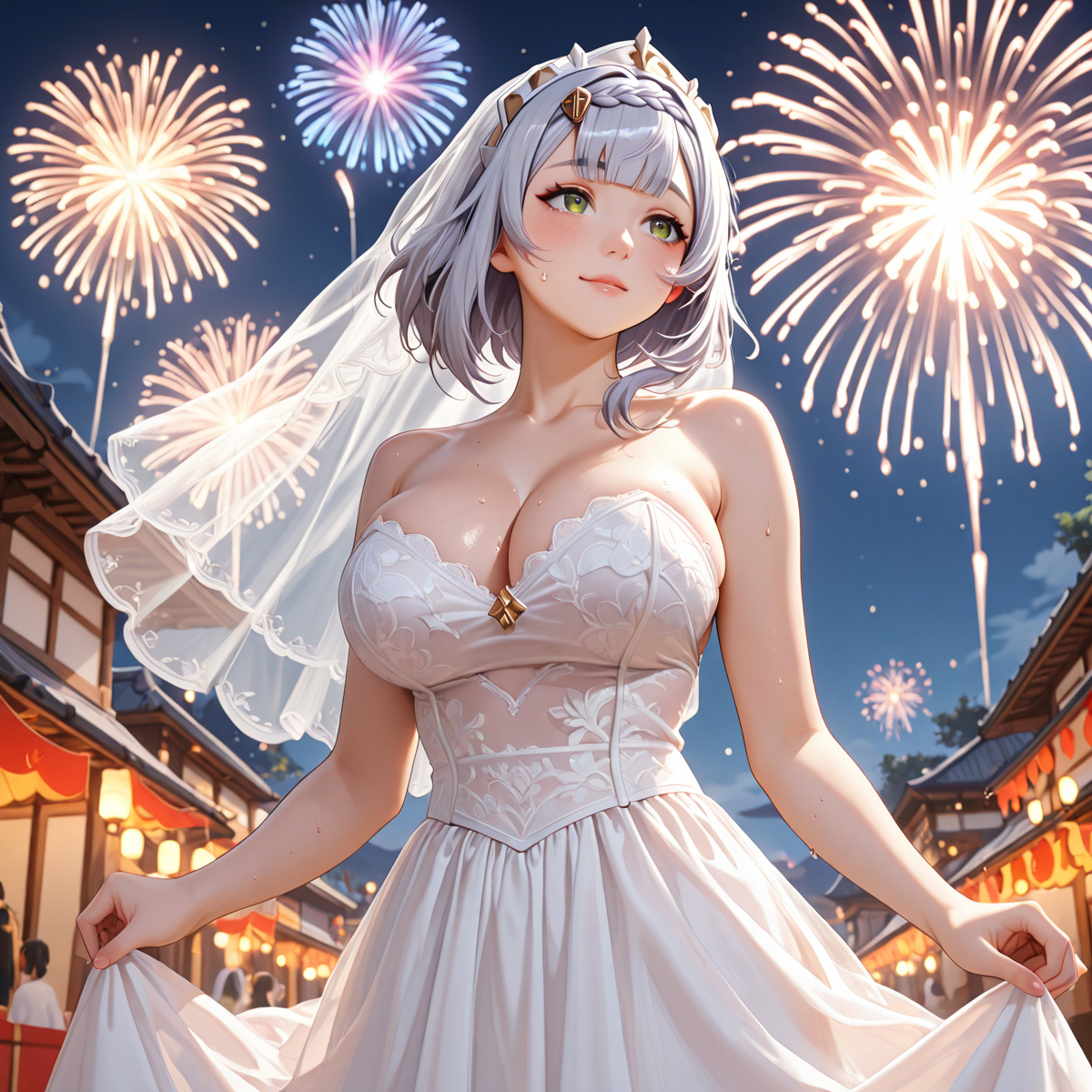 Noelle ( New Year)-pixiv插画-作品交流服务