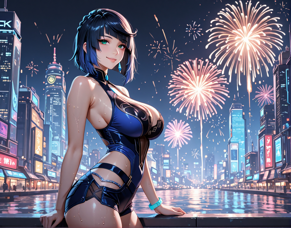 yelan-pixiv插画-作品交流服务