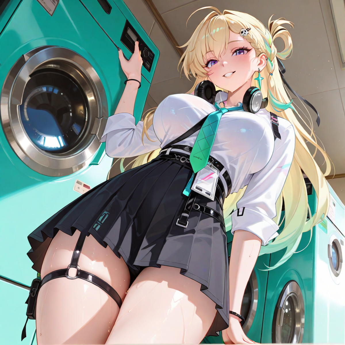 Lynae (Wu Wa)-pixiv插画-作品交流服务