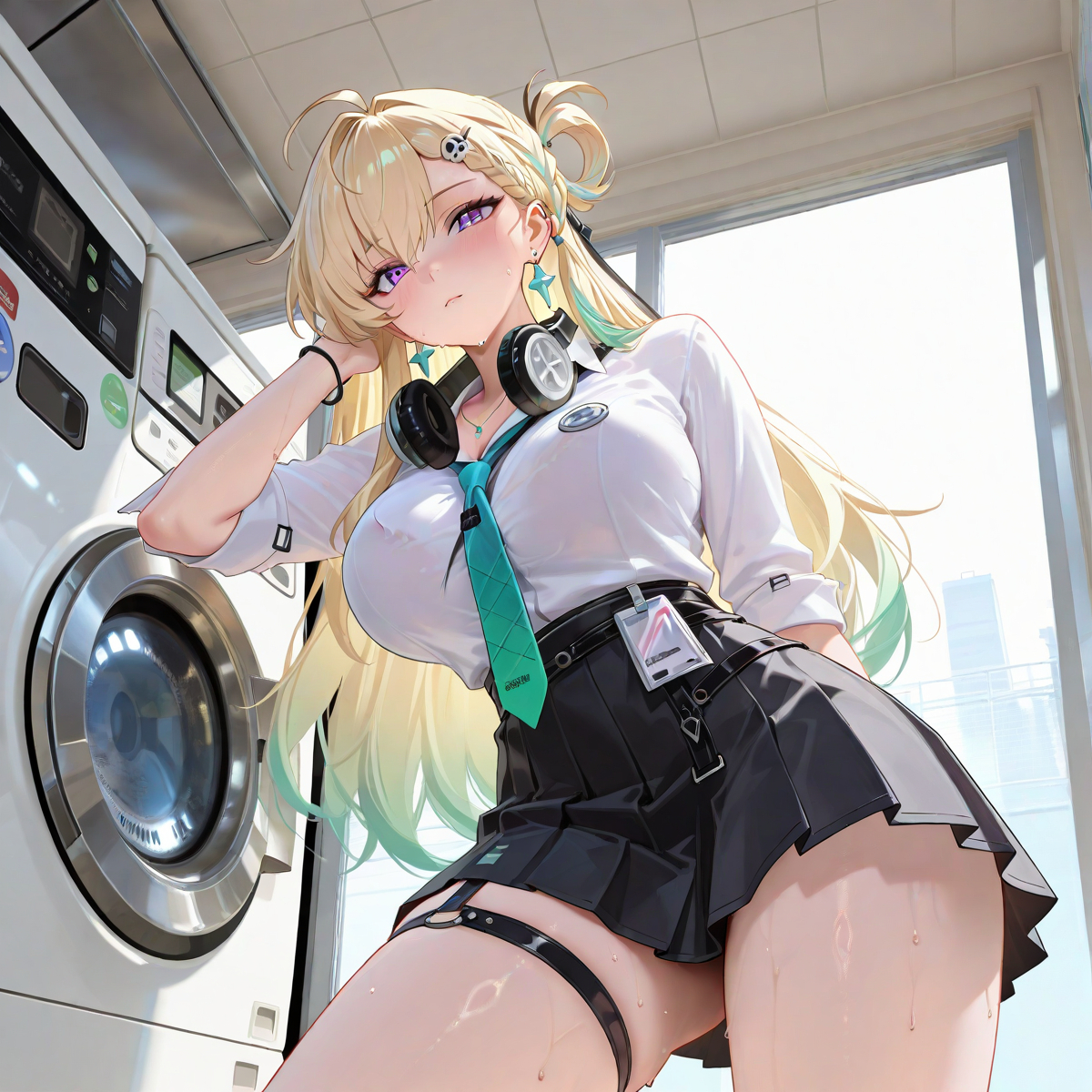 Lynae (Wu Wa)-pixiv插画-作品交流服务