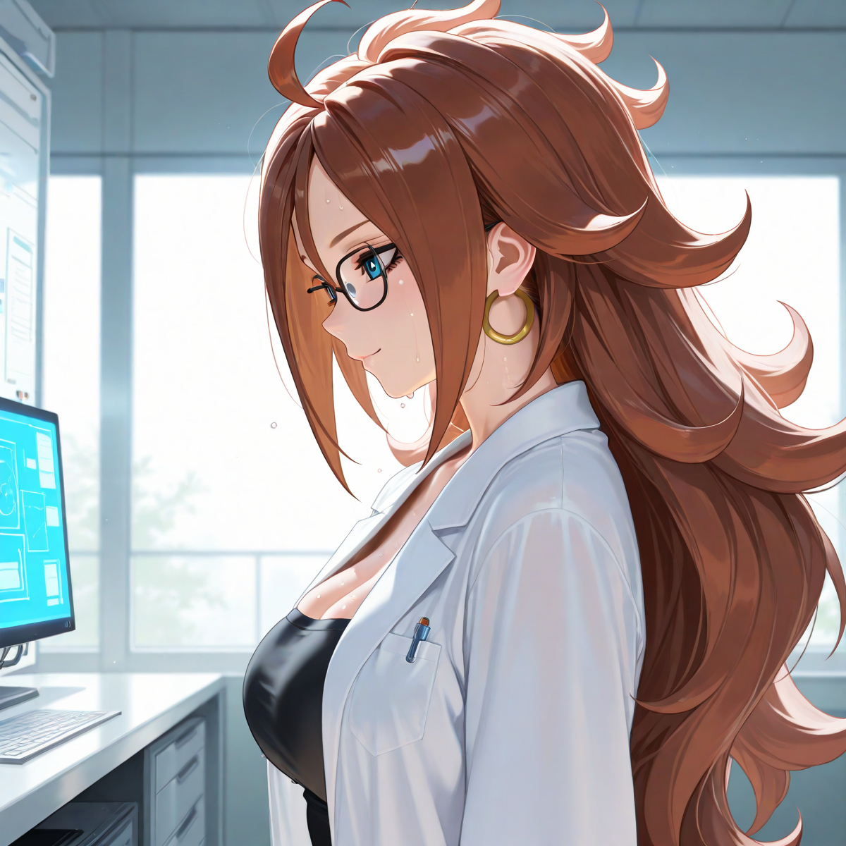 图片[13]-Android 21 x Vegeta-pixiv插画-作品交流服务