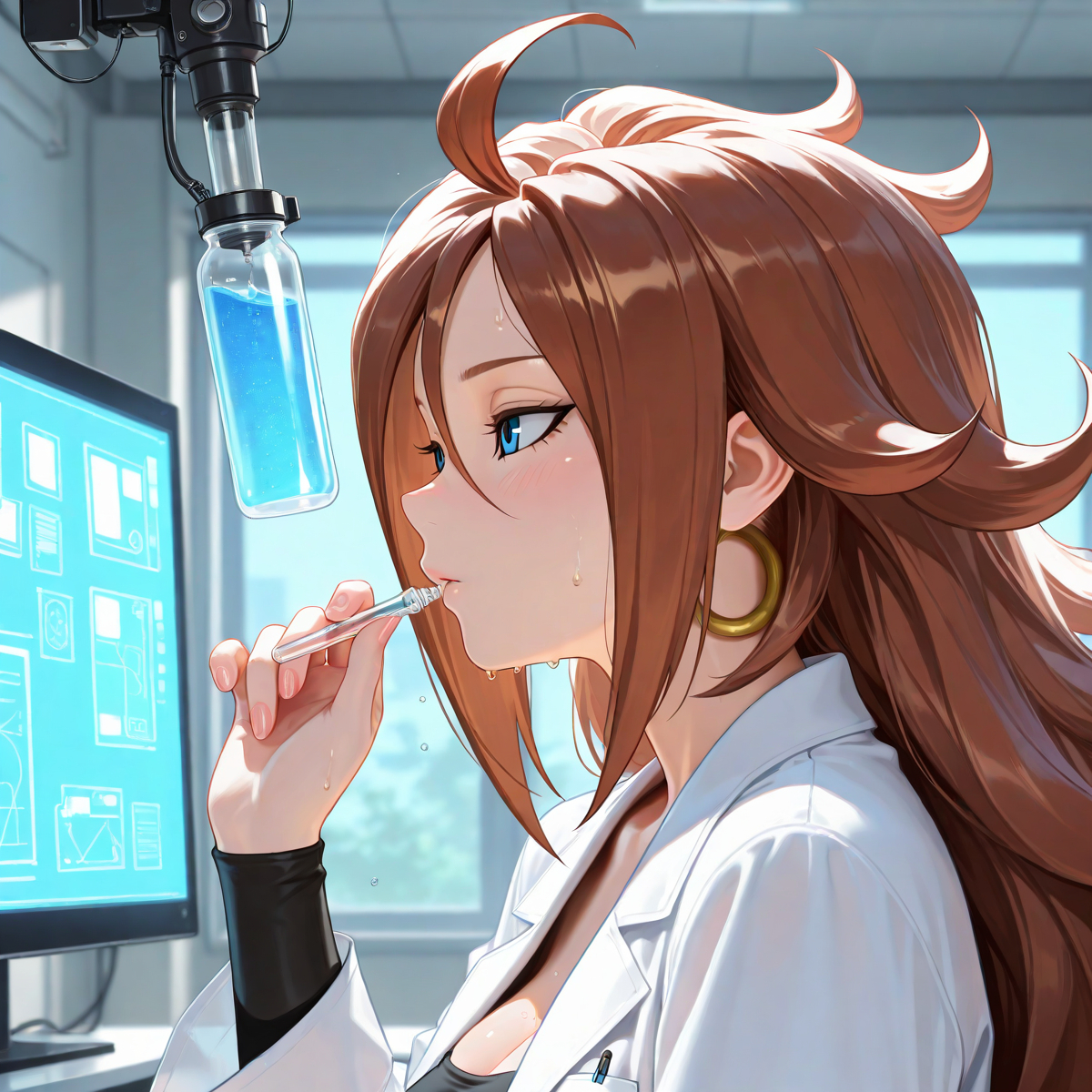 图片[14]-Android 21 x Vegeta-pixiv插画-作品交流服务