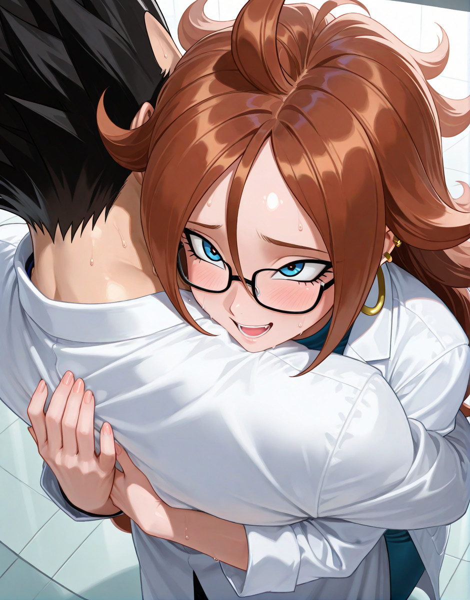 Android 21 x Vegeta-pixiv插画-作品交流服务