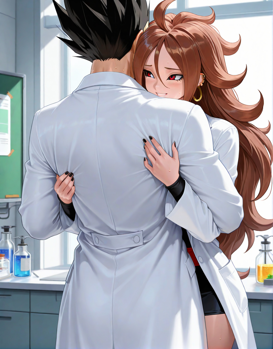 图片[5]-Android 21 x Vegeta-pixiv插画-作品交流服务