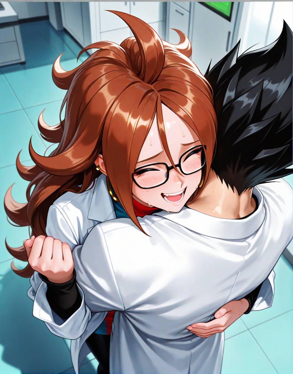 图片[7]-Android 21 x Vegeta-pixiv插画-作品交流服务