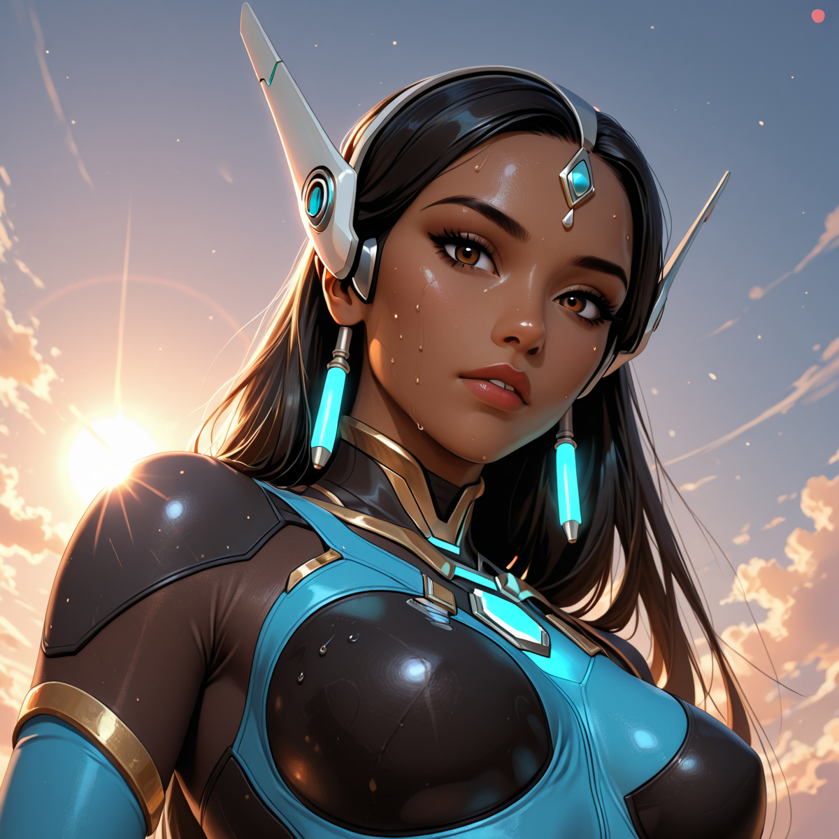 symmetra-pixiv插画-作品交流服务
