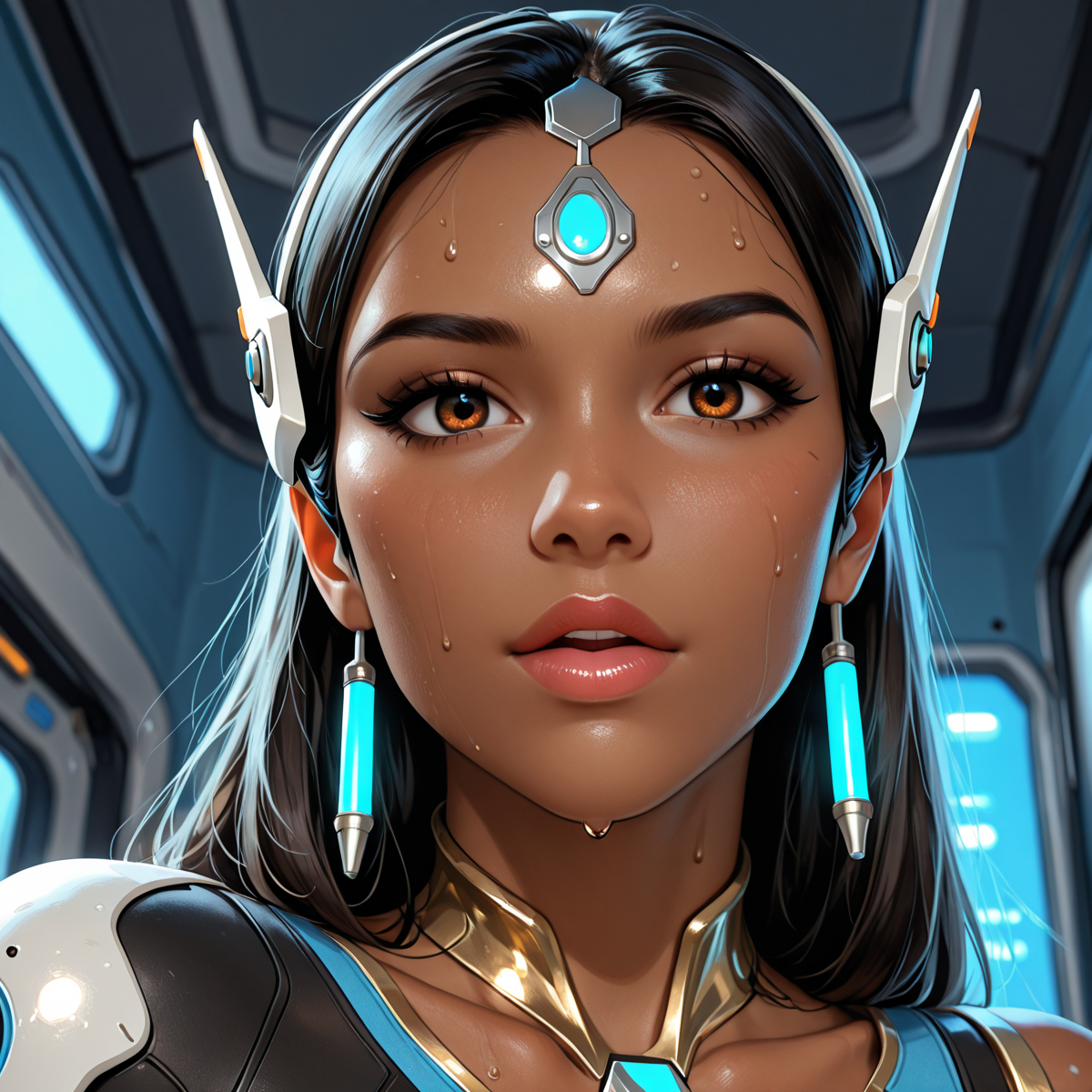 symmetra-pixiv插画-作品交流服务