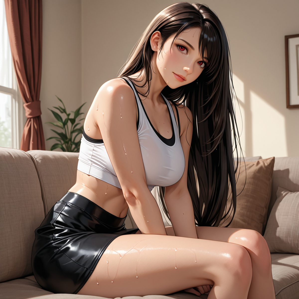 tifa-pixiv插画-作品交流服务