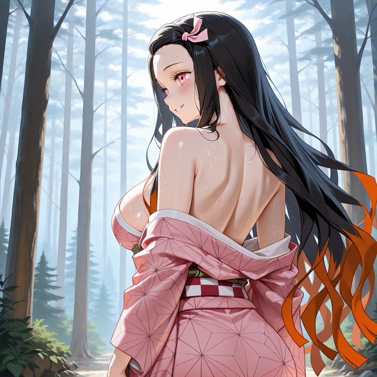 nezuko-pixiv插画-作品交流服务