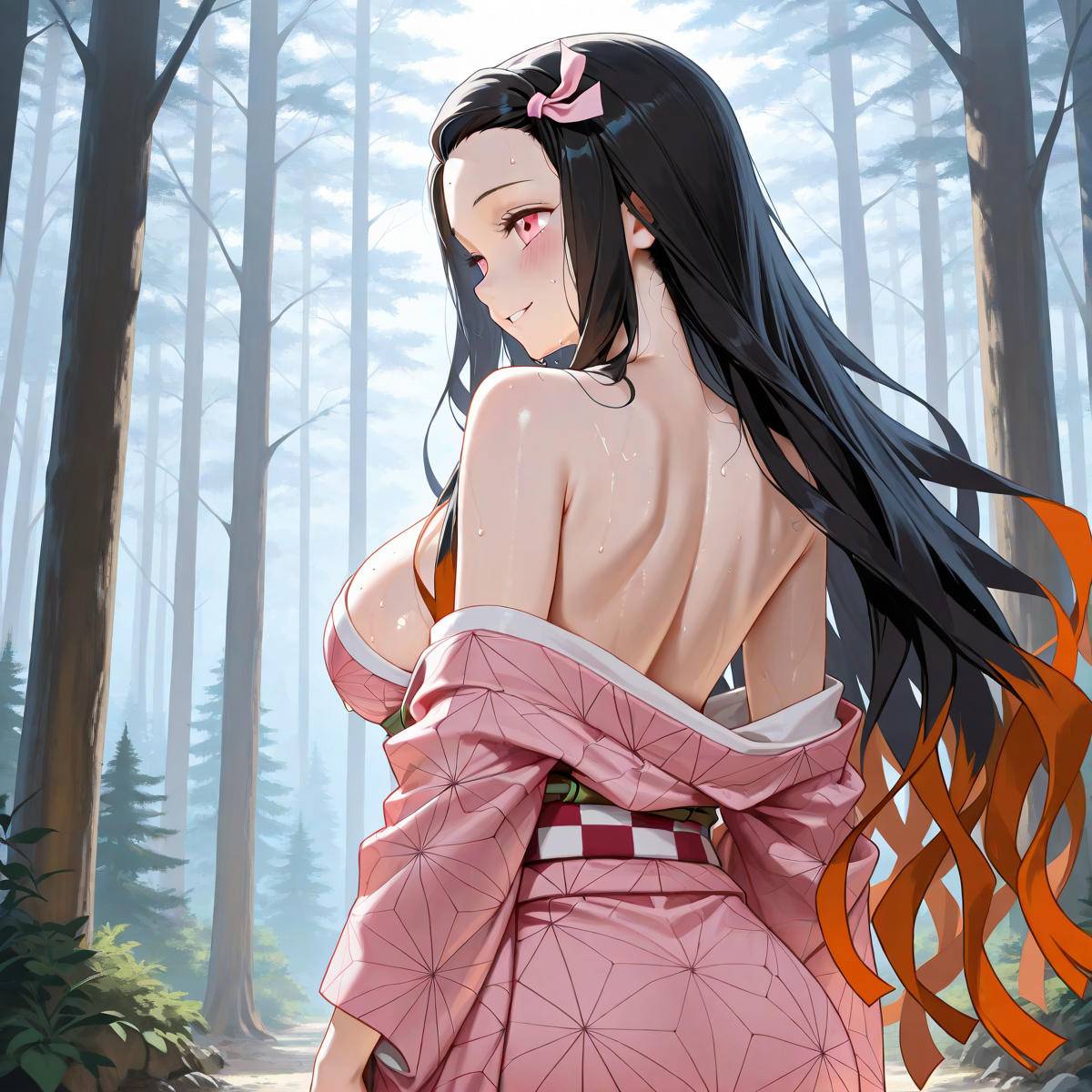 nezuko-pixiv插画-作品交流服务