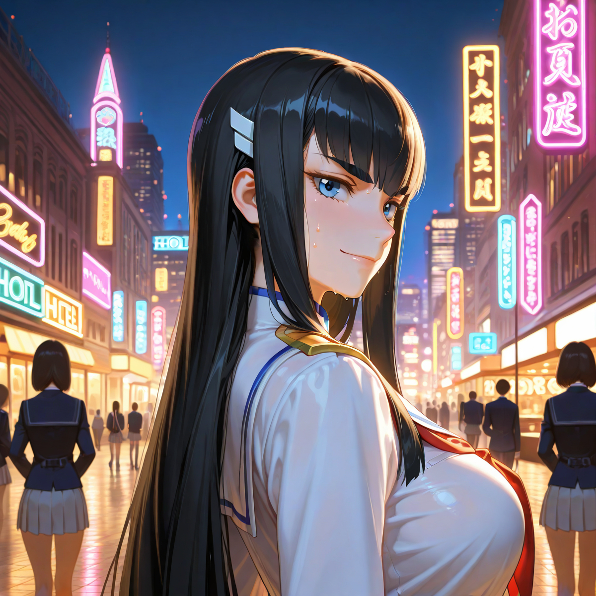 图片[4]-鬼龍院皐月-pixiv插画-作品交流服务