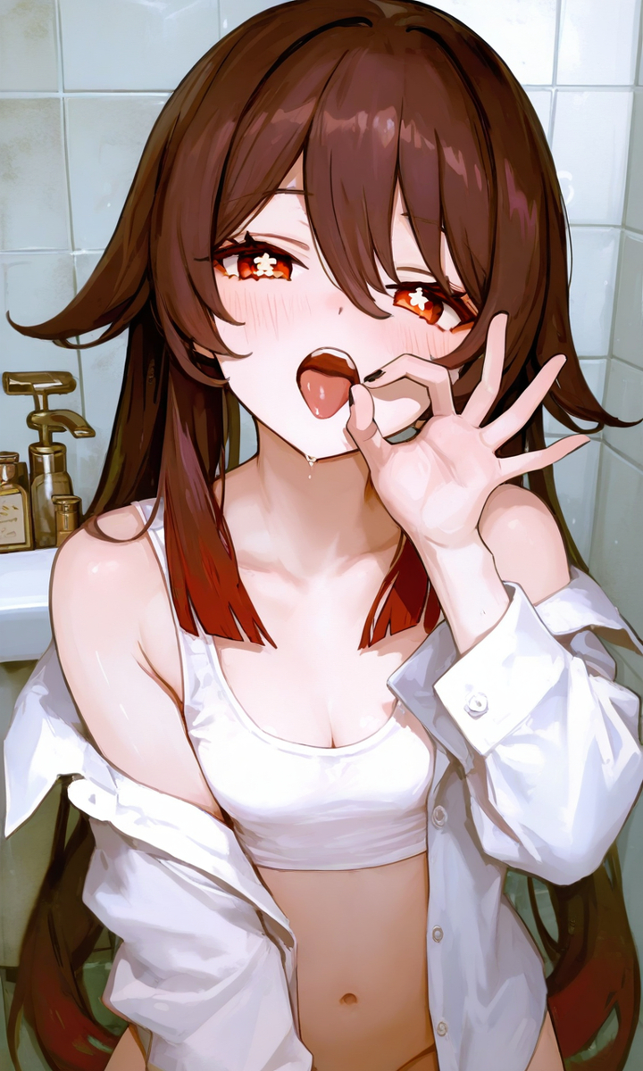 (胡桃) Hu Tao-pixiv插画-作品交流服务