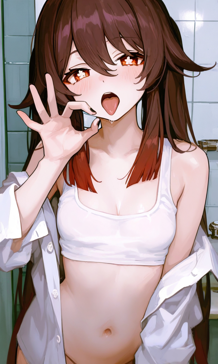 (胡桃) Hu Tao-pixiv插画-作品交流服务