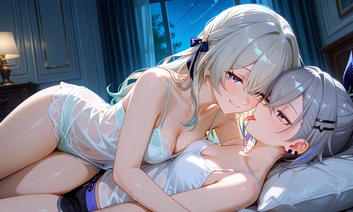 ホタルと銀狼 Firefly and Silver Wolf-pixiv插画-作品交流服务