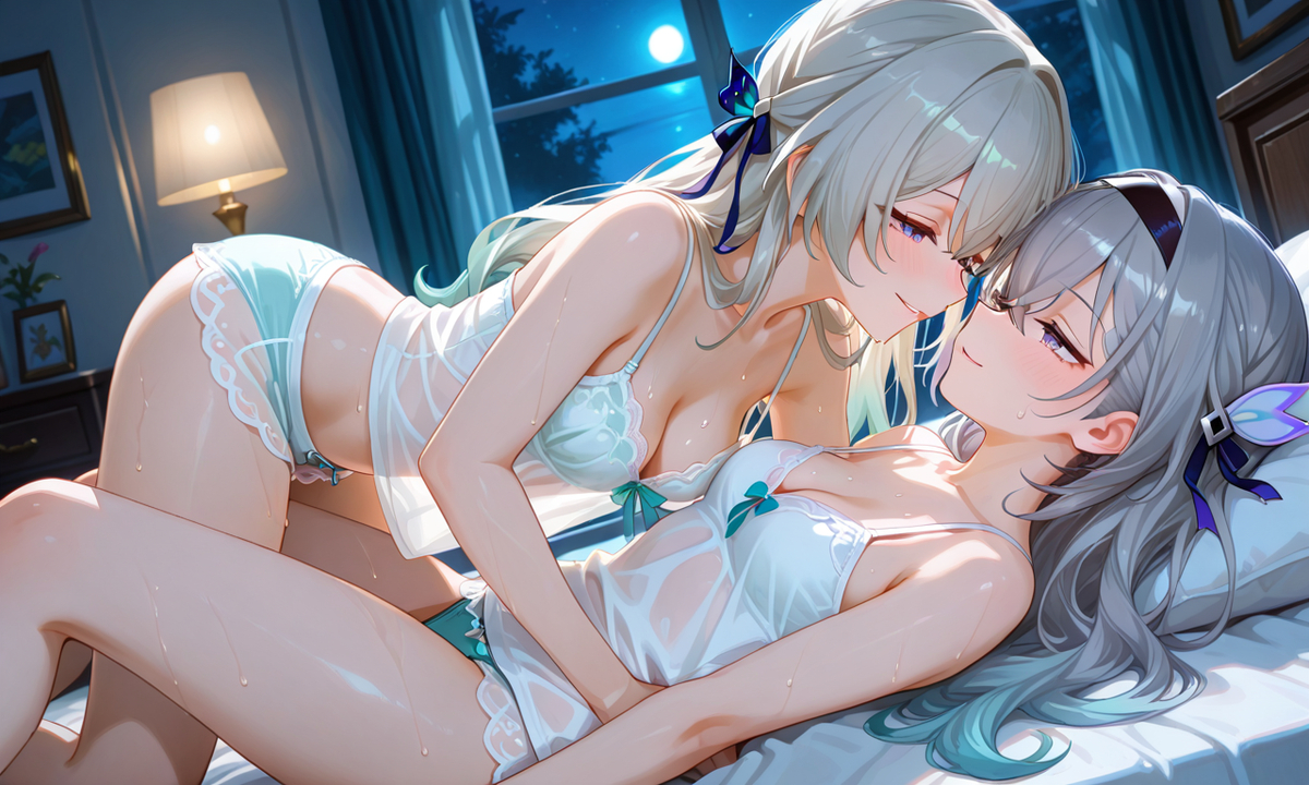 ホタルと銀狼 Firefly and Silver Wolf-pixiv插画-作品交流服务