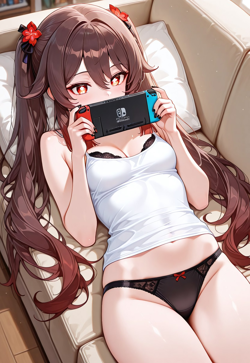 胡桃 Hu Tao 3-pixiv插画-作品交流服务