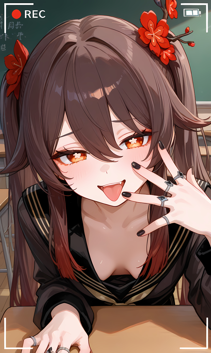 胡桃 Hu Tao 4-pixiv插画-作品交流服务