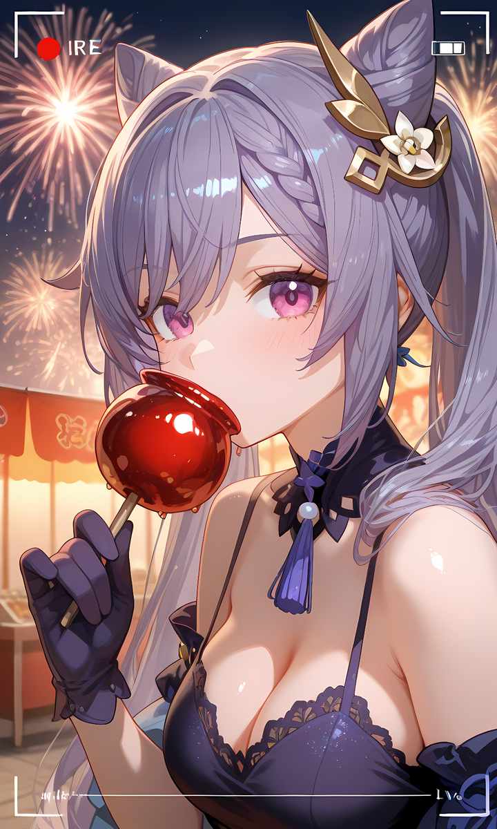 刻晴 Keqing-pixiv插画-作品交流服务